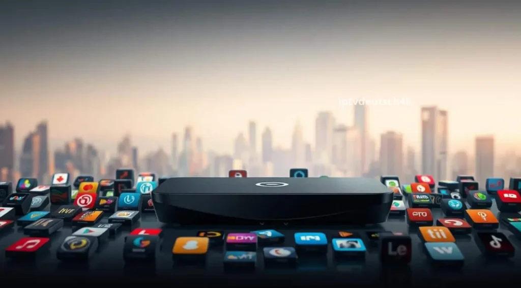 IPTV Player zur Wiedergabe von Live-TV und VOD-Inhalten auf Smart TVs, Tablets und mobilen Geräten mit beste iptvdeutsch4K