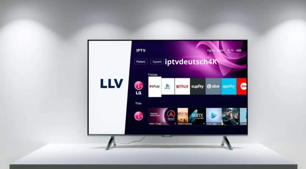 Beste IPTV App für LG TV – kompatible IPTV-Lösung für Live-TV und Serien auf LG Fernsehern mit iptvdeutsch4k.
