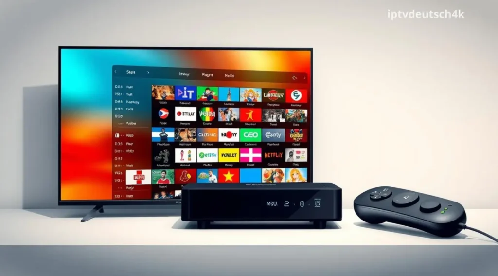 iptv deutsch m3u tv playlist mit live-kanälen, serien und filmen in hoher qualität auf smart tv und fire stick