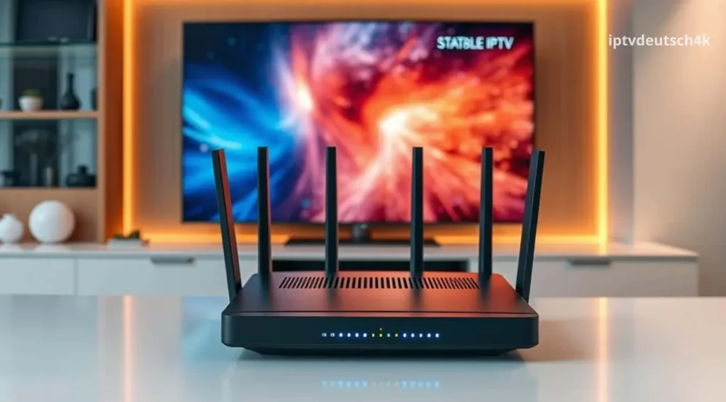 iptv line kaufen auf Smart-TV mit Tarifvergleich, iptv senderliste international und UHD-Streaming in moderner Wohnzimmerumgebung bei iptvdeutsch4k.