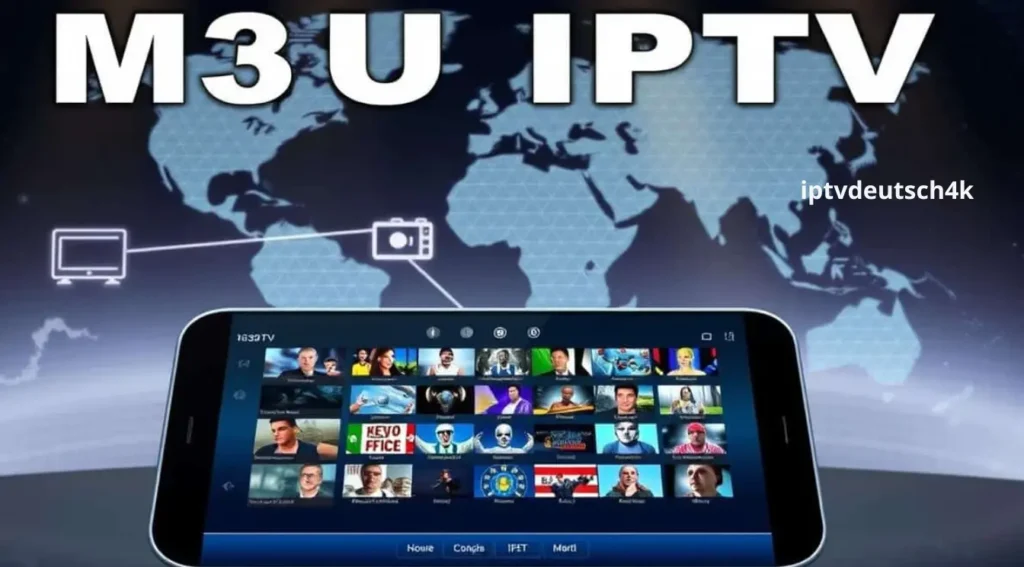 German iptv m3u auf dem Smartphone – mobile HD-Streams deutscher Senderlisten für Nachrichten, Serien, Filme und Live-Sport mit iptvdeutsch4k.