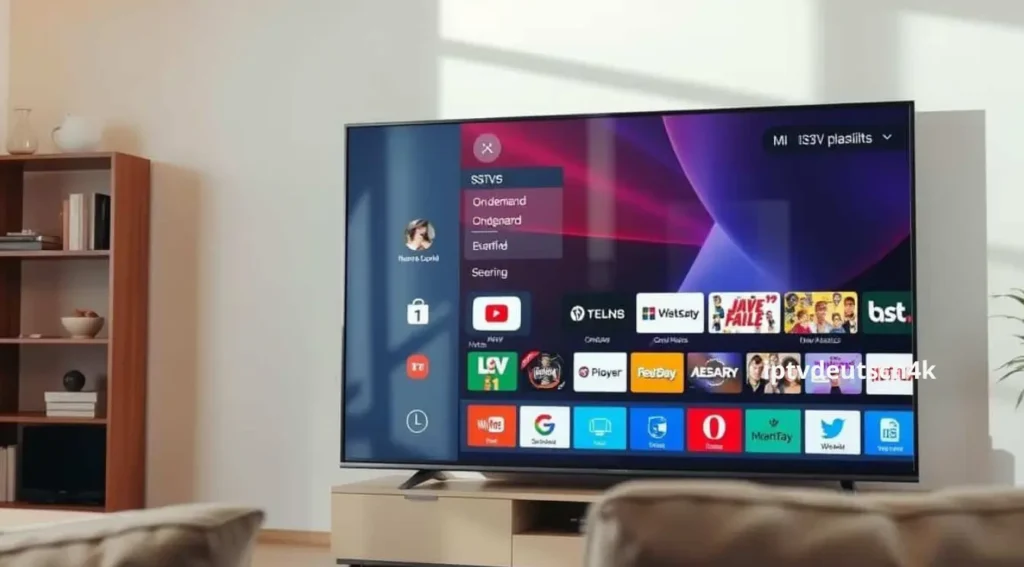 SS IPTV Smart TV – intuitive Sendernavigation und m3u Playlist-Streaming direkt auf dem Fernseher