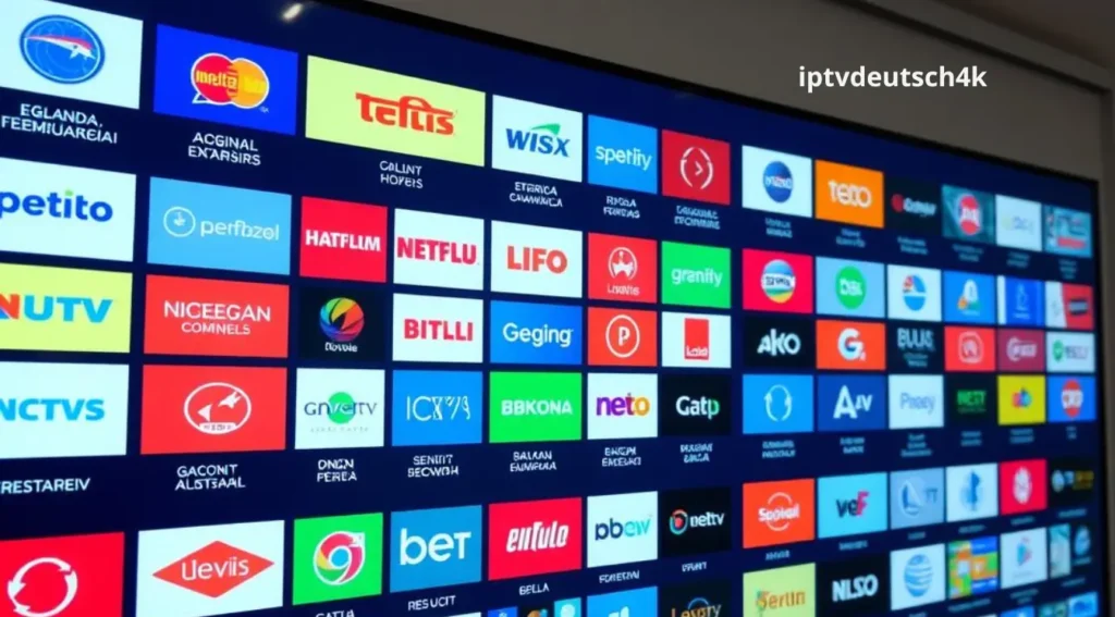 iptv Balkan – breite Auswahl an Balkan-Sendern und internationalen TV-Kanälen in übersichtlicher Darstellung auf dem Bildschirm.