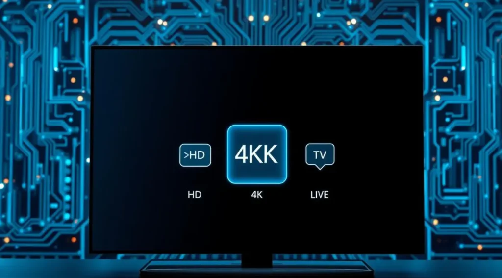 IPTV Premium Server für unterbrechungsfreies 4K-Streaming ohne Ladezeiten