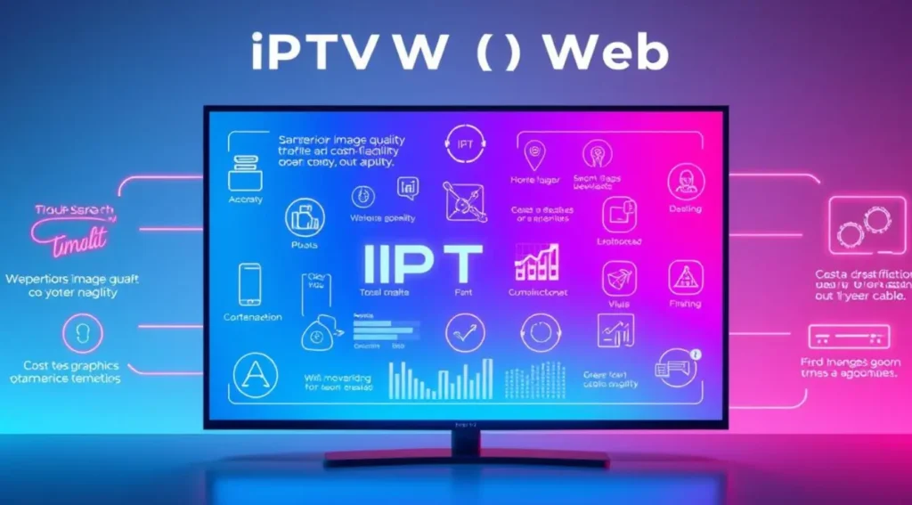 IPTV Server Web mit schneller Verbindung für HD und 4K Inhalte weltweit