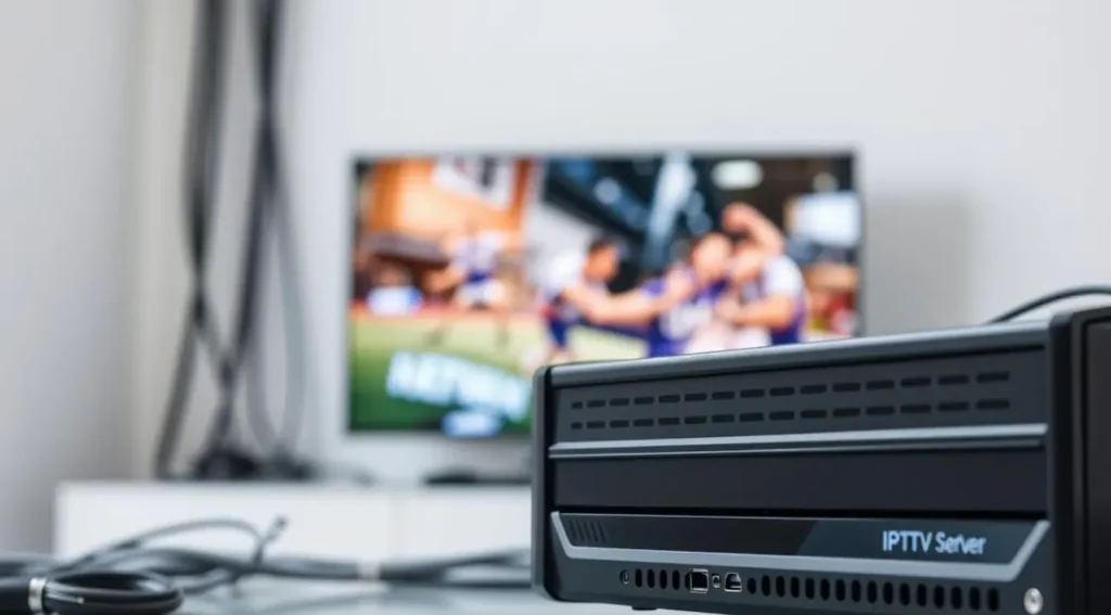 server iptv mit schneller verbindung und minimaler latenz