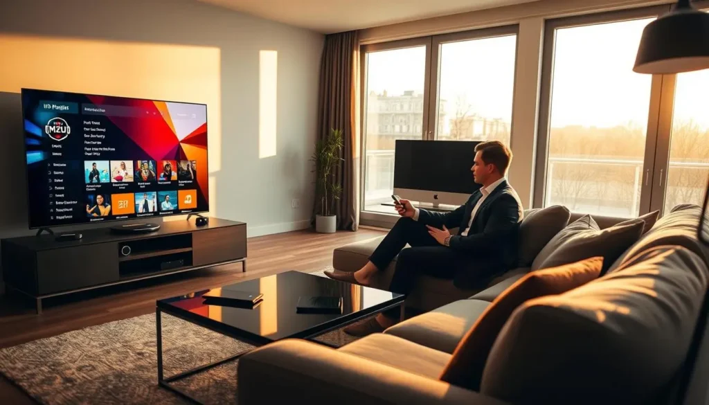 Beste IPTV Smarters Pro App-Ansicht für vielseitiges Streaming