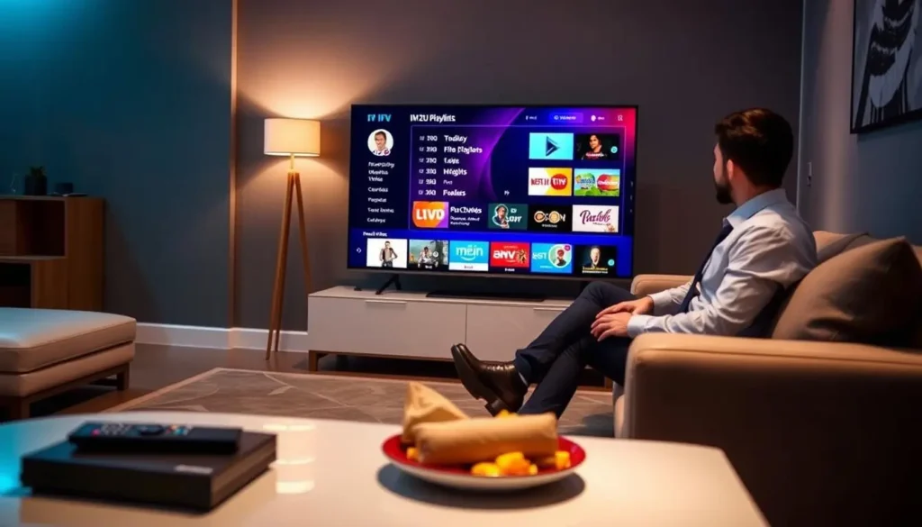 M3U deutsche Senderliste mit übersichtlicher Kanalstruktur und HD-Streams