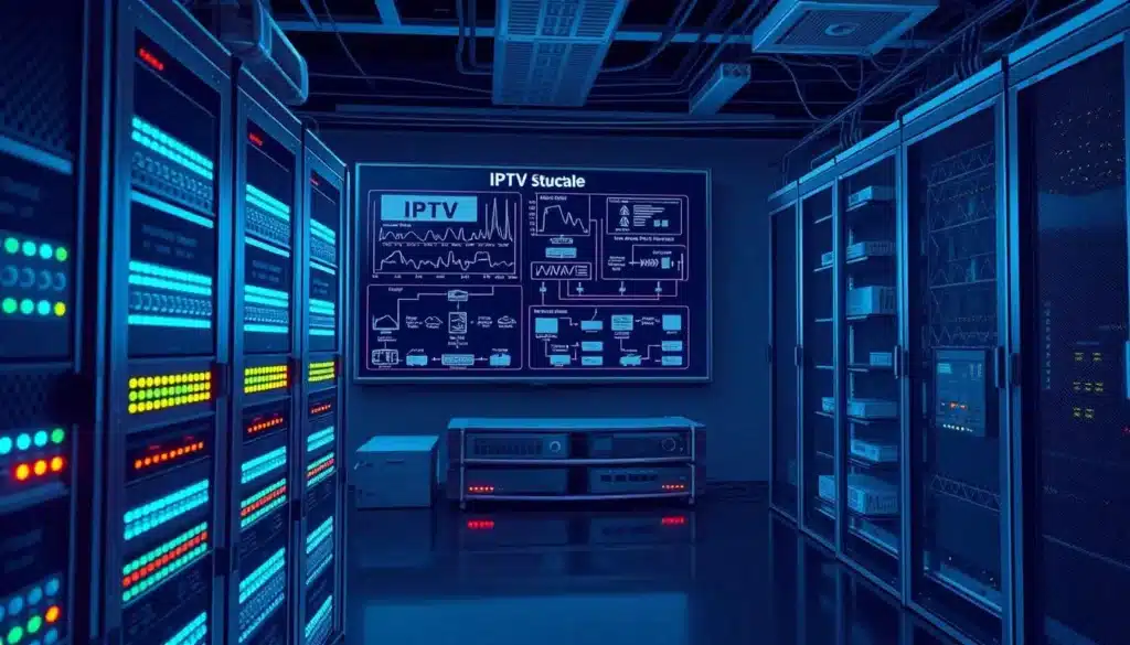 wie funktioniert iptv m3u – Serverinfrastruktur mit Streaming-Architektur und M3U-Playlist-Verwaltung