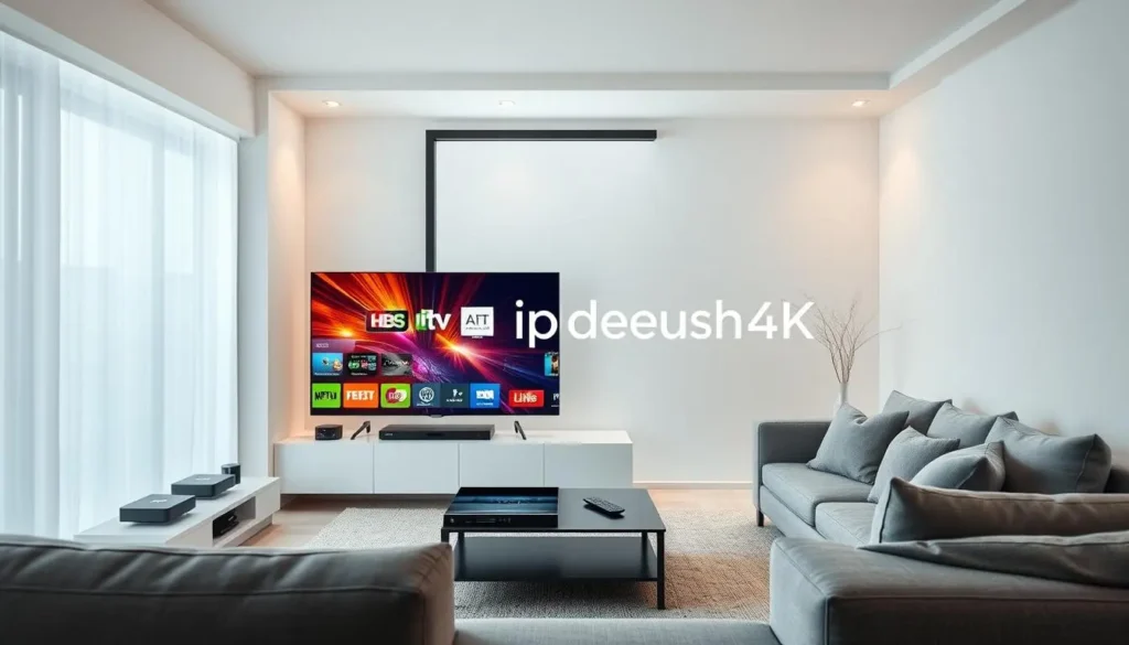 iptv Testsieger mit moderner Streaming-Oberfläche und großer Senderauswahl auf Smart TV